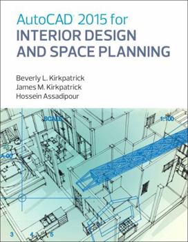 Paperback AutoCAD 2015 for Interior Design and Space Planning Book