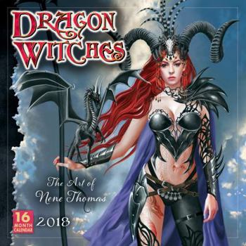 Calendar Dragon Witches: The Art Of Nene Thomas 2018 Wall Calendar (CA0127) Book