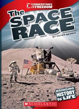 Paperback The Space Race Book