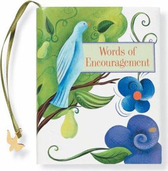 Hardcover Words of Encouragement [With 24k Gold-Plated Charm] Book