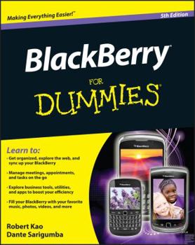 Paperback Blackberry for Dummies Book