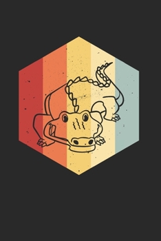 Krokodil Alligator Notizbuch: Krokodil Alligator Notizbuch f�r Liebhaber / Notizheft / Notizblock A5 (6x9in) Dotted Notebook / Punkteraster / 120 gepunktete Seiten