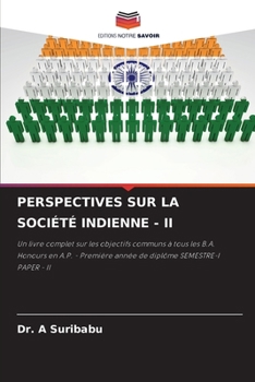 Paperback Perspectives Sur La Société Indienne - II [French] Book