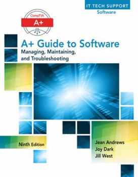 Hardcover A+ Guide to Software Book