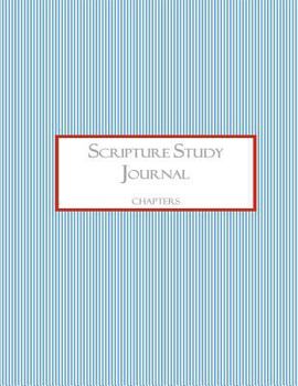 Paperback Scripture Study Journal: Chapters Book