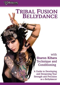DVD Tribal Fusion Bellydance with Sharon Kihara Book