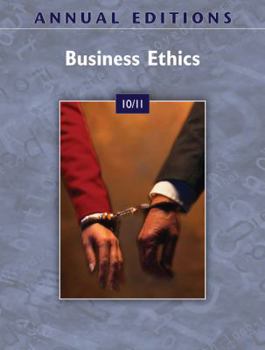 Paperback Annual Editions: Business Ethics 10/11 Book