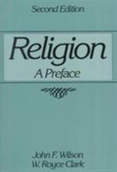 Paperback Religion: A Preface Book