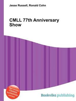 Paperback CMLL 77th Anniversary Show Book