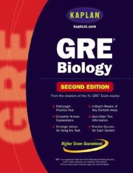 Paperback Kaplan GRE Biology Book