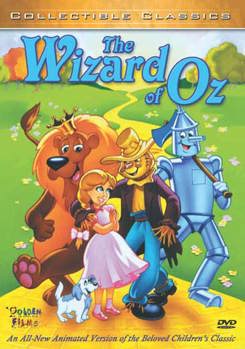 DVD The Wizard Of Oz (Golden Films) Book
