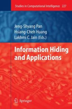 Hardcover Information Hiding and Applications Book