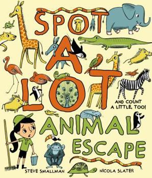 Hardcover Spot a Lot Animal Escape Book