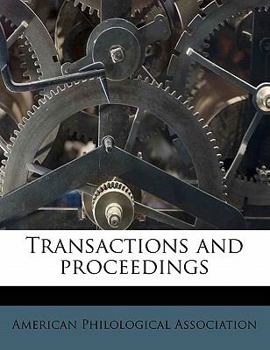 Paperback Transactions and Proceeding, Volume 45 Book