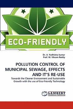 Paperback Pollution Control of Municipal Sewage, Effects and It's Re-Use Book