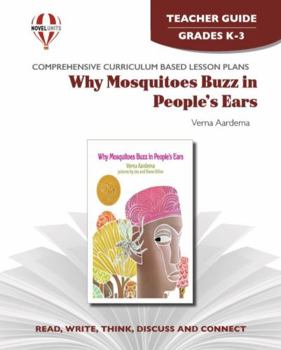 Paperback Why Mosquitoes Buzz in People's Ears - Teacher Guide by Novel Units Book