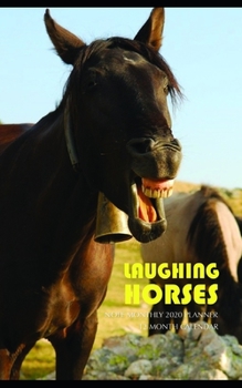 Paperback Laughing Horses Note Monthly 2020 Planner 12 Month Calendar Book