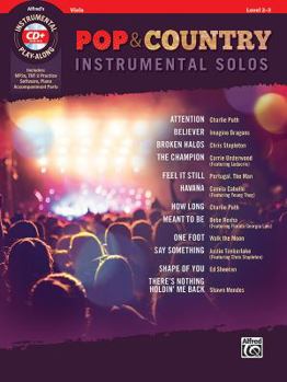 Paperback Pop & Country Instrumental Solos for Strings: Book & CD Book
