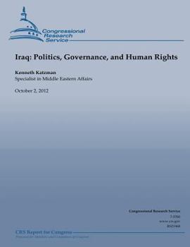 Paperback Iraq: Politics, Governance, and Human Rights Book