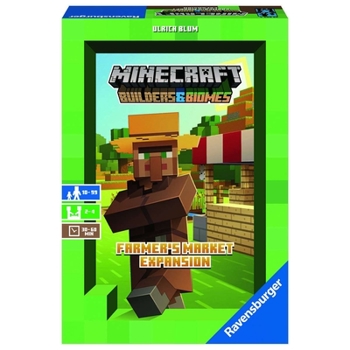 Board Game Minecraft: Builders & Biomes Farmer's Market Expansion Book
