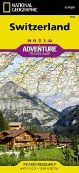 Switzerland (National Geographic Adventure Map)