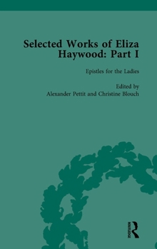 Hardcover Selected Works of Eliza Haywood, Part I Vol 2 Book