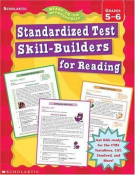 Paperback Standardized Test Skill Builders for Reading (5-6) Book