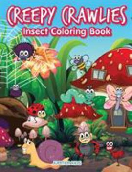 Paperback Creepy Crawlies Insect Coloring Book
