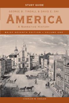 Paperback American, Volume I Brief: A Narrative History Book