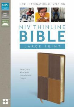 Imitation Leather Thinline Bible-NIV-Large Print [Large Print] Book