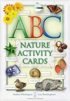 Hardcover ABC Nature Activity Cards Book