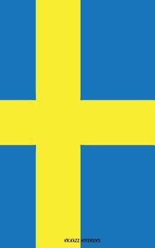 Paperback Flag of Sweden: Notebook Book