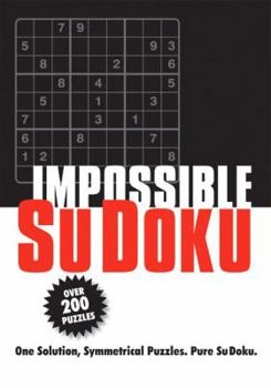 Paperback Impossible Su Doku Book