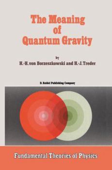 Hardcover The Meaning of Quantum Gravity Book