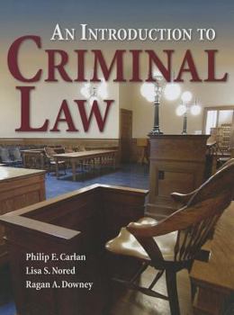 Hardcover An Introduction to Criminal Law Book