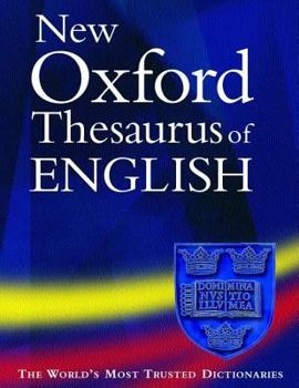 Hardcover New Oxford Thesaurus of English Book