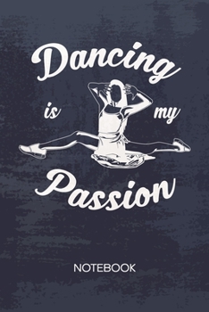 BULLET DOTTED JOURNAL: Dancer Notebook Dotted Grid a5 6x9 120 Pages - Ballet Dance Planner Dancing Quote Diary Dream Dancer - Dance Couple Dance Partner Gift Idea for Men and Women