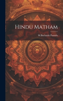 Hardcover Hindu Matham [Telugu] Book