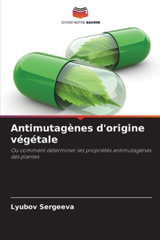 Paperback Antimutagènes d'origine végétale [French] Book