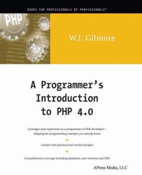Paperback A Programmer's Introduction to PHP 4.0 Book