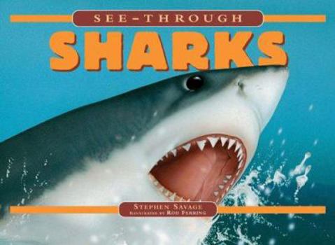 Hardcover See-Through Sharks Book
