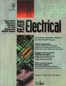Paperback FE/EIT Electrical Discipline-Specific Review Book