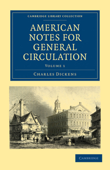 Paperback American Notes for General Circulation: Volume 1 Book