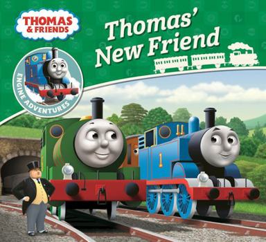 Paperback Thomas & Friends: Thomas' New Friend (Thomas Engine Adventures) Book