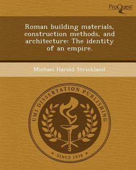 Paperback Roman Building Materials Book