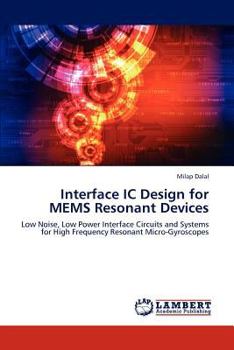 Paperback Interface IC Design for Mems Resonant Devices Book