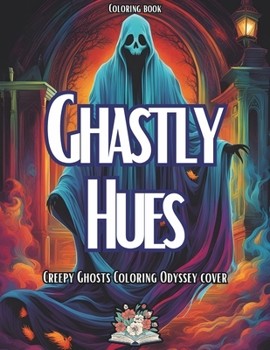 Paperback Ghastly Hues: Creepy Ghost Coloring Odyssey Coloring Book