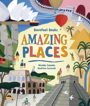 Hardcover Barefoot Books Amazing Places Book