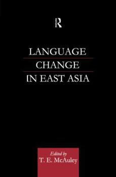 Paperback Language Change in East Asia Book
