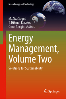 Hardcover Energy Management, Volume Two: Solutions for Sustainability Book
